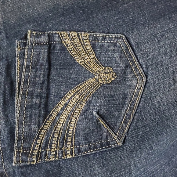 Women's  Declaration of democracy  jean dependence in blue,size 10 - Picture 5 of 5